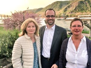 Martina Luig-Kaspari (Mayen), Clemens Hoch (Andernach) und Küsel-Ferber (Urbar) (von links) sollen für die SPD Mayen-Kob